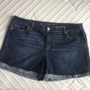 Jean shorts by Lauren Conrad from Kohl’s.